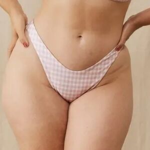 Reformation Peche High Hip Bikini Bottom